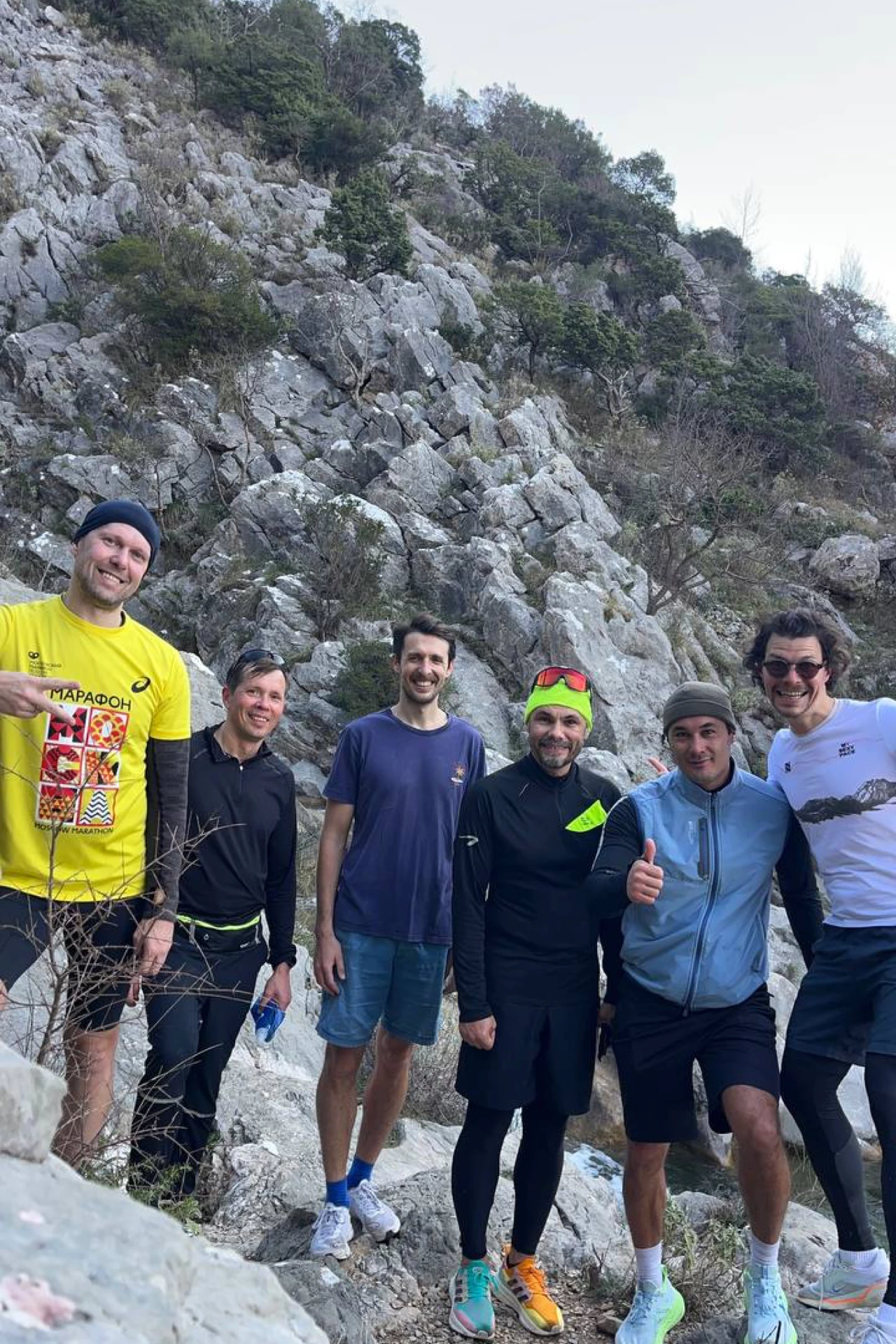 Через водопад