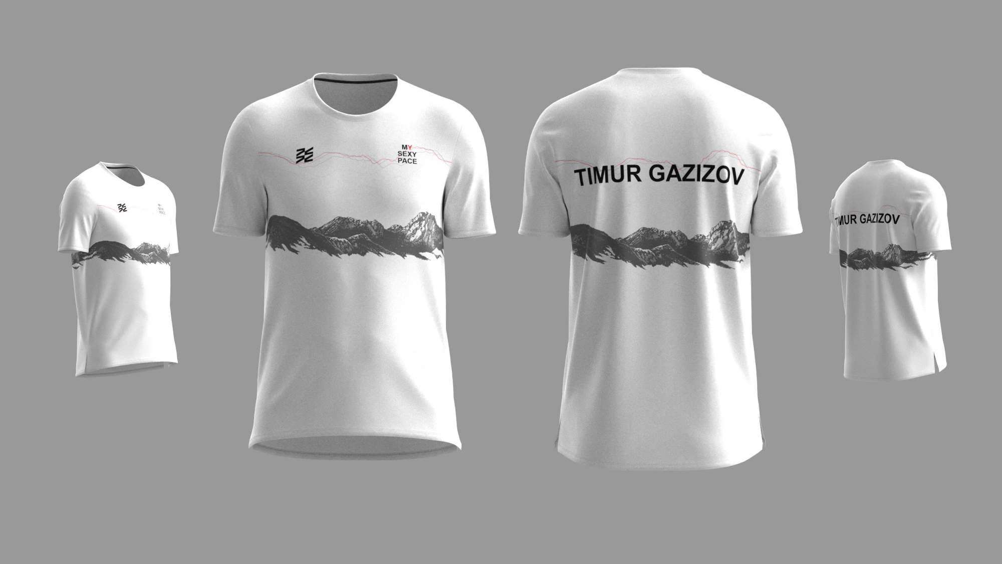 MYSP Беговая футболка